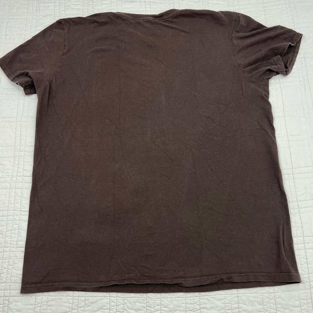 Liquid Blue Grateful Dead Melt Your Face Brown Graphic Tee Mens Large Band Shirt - Picture 3 of 6